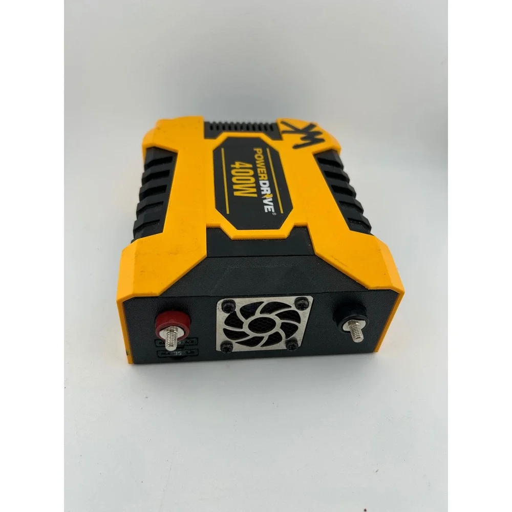PowerDrive 400W Portable Power Inverter 12V DC to 110V AC with USB Ports‎